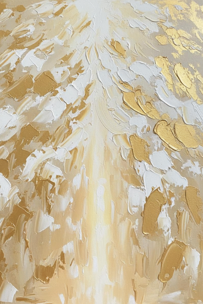 Embrace of pure radiant light surrounding the rising figure.